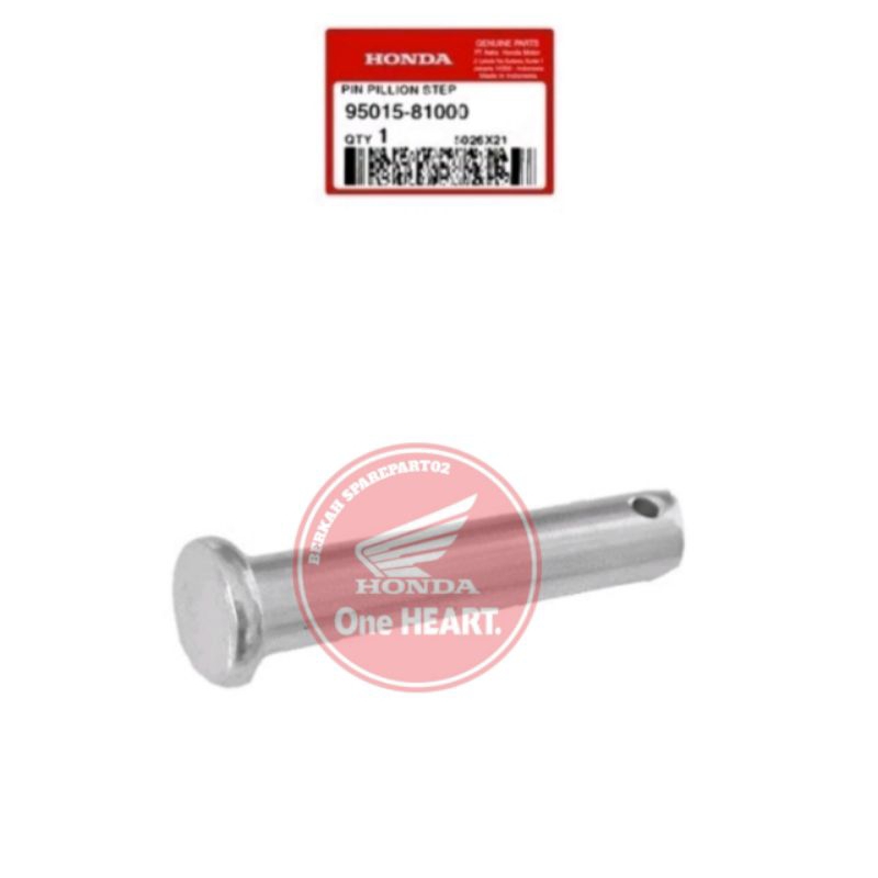 95015-81000 Pin pillion step belakang beat fi Vario 125 150 Scoopy PCX Genio Grand original