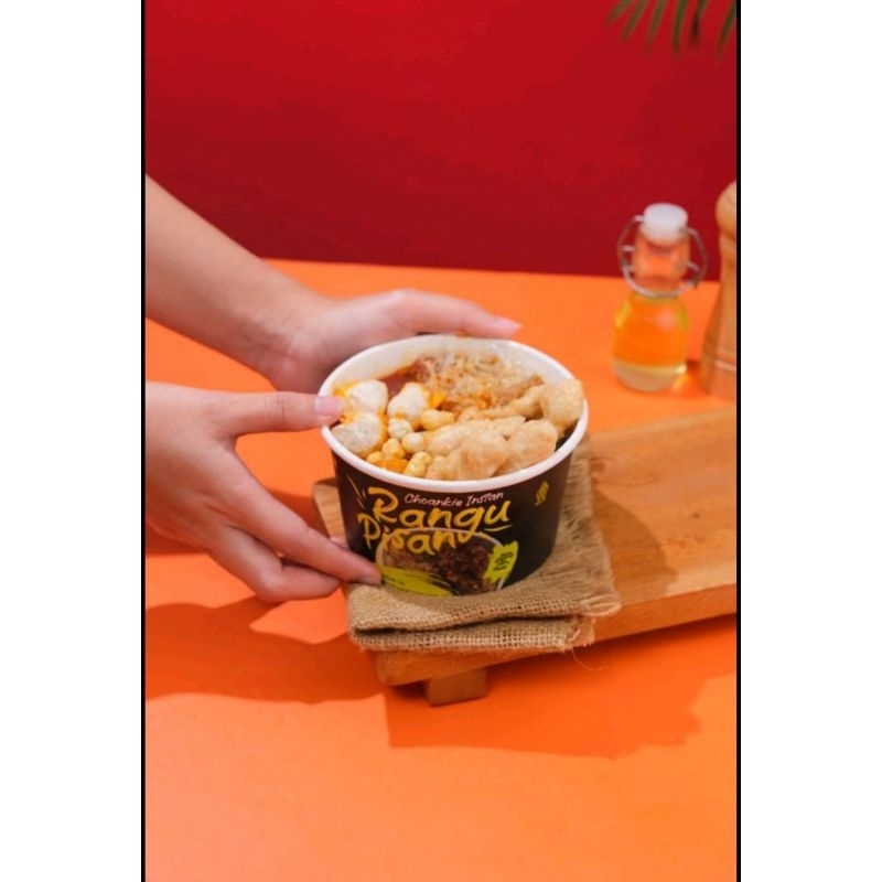 

Cuanki Geprek Pedas Choankie Instan Rangu Pisan Rasa Geprek Extra Pedas Cup Besar