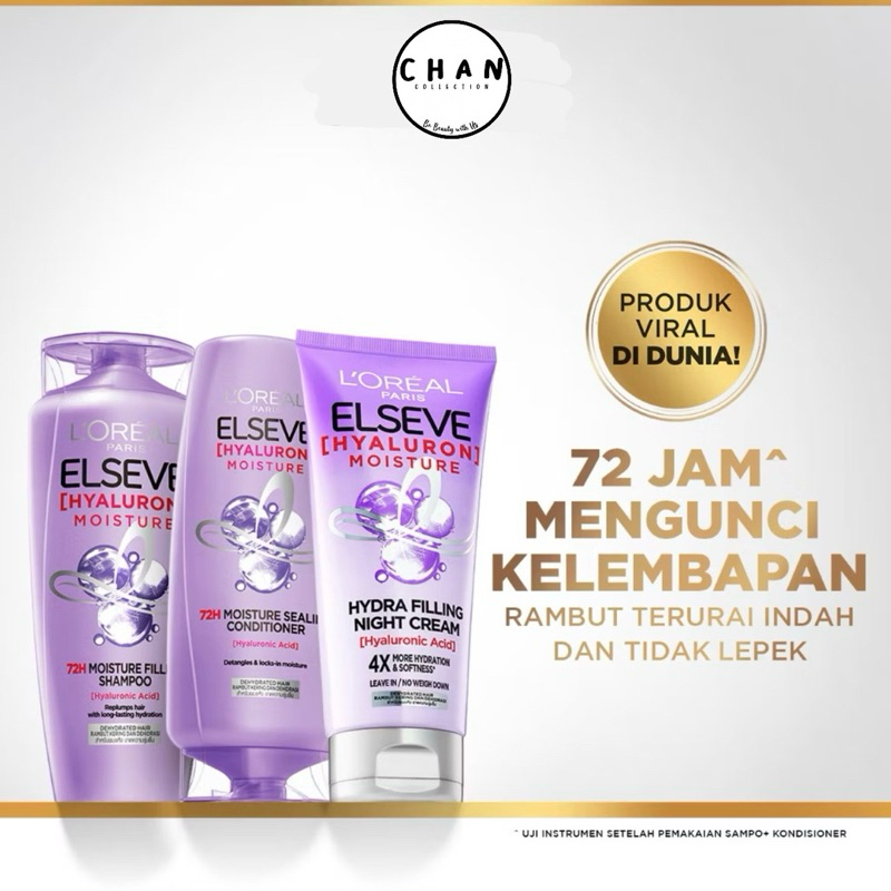 LOREAL ELSEVE HYALURON MOISTURE SERIES
