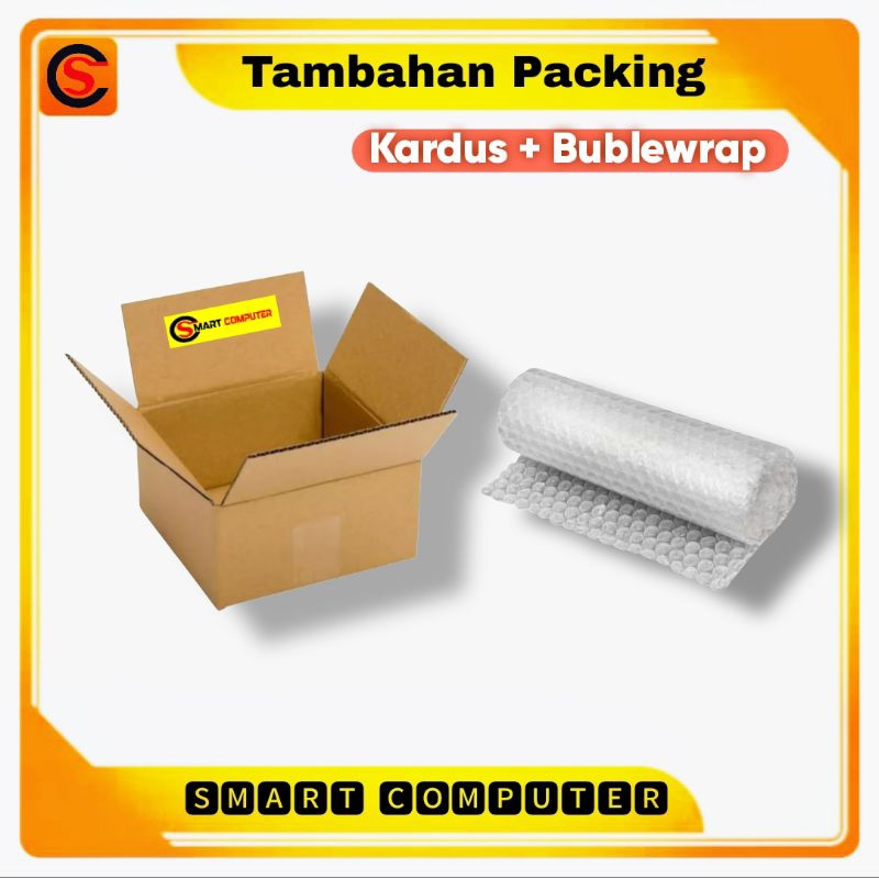 

Tambahan Packing Kardus dan bublewrap