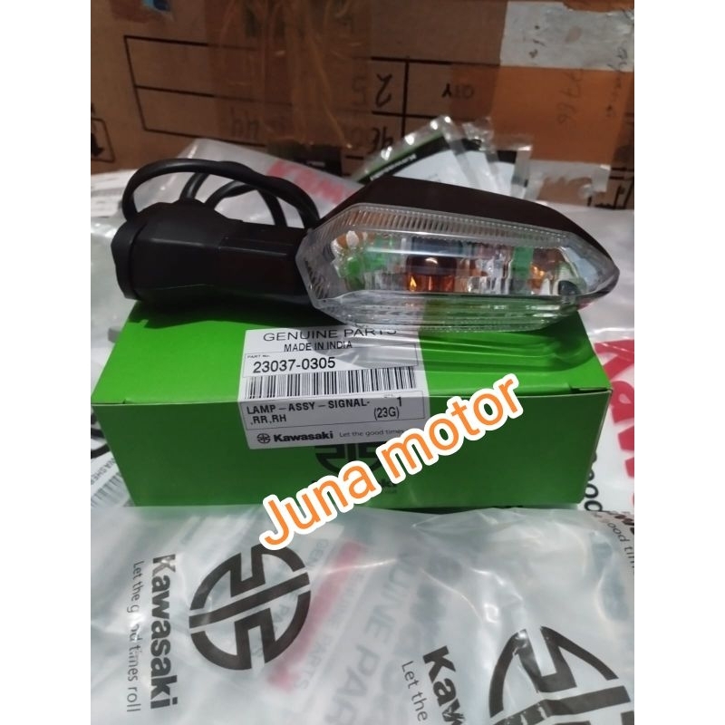 lampu sein sen belakang kanan Ninja 250fi old Ninja 250 fi old original