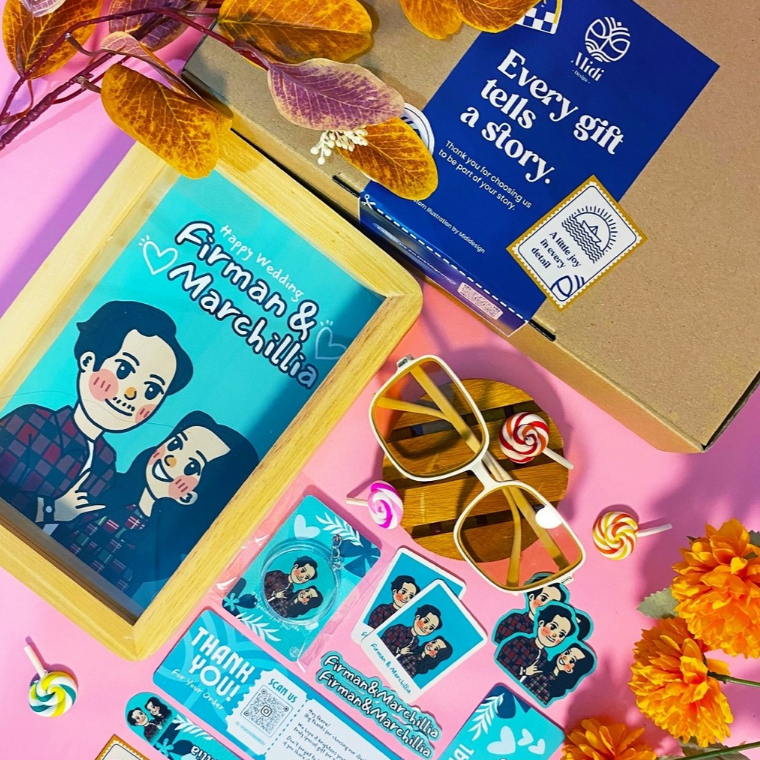 KADO FRAME WEDDING - WEDDING GIFT FRAME, GIFTBOX, WISUDA, ULTAH, WEDDING, HAMPERS, PARCEL,PERNIKAHAN