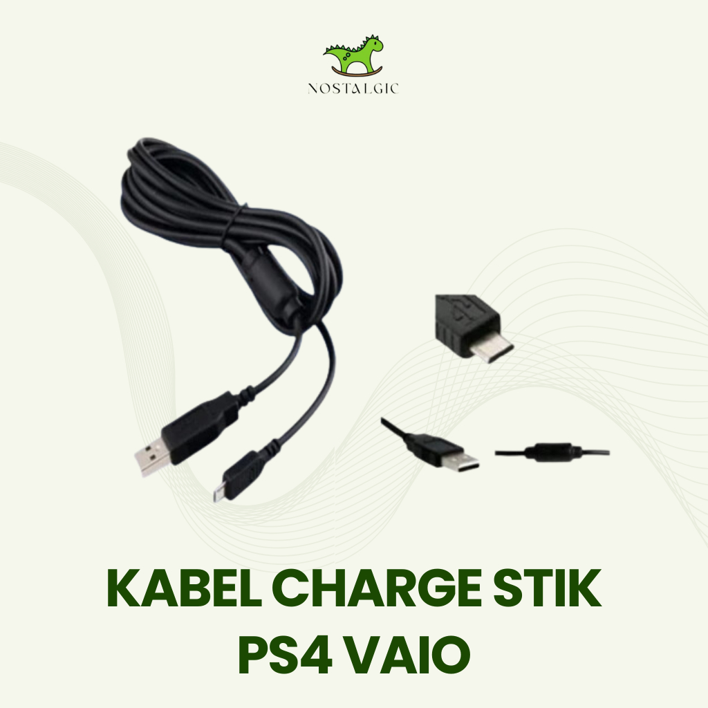 KABEL USB STIK PS4 DAN HP KABEL CHARGE STIK PS4 VAIO KABEL CHARGER STIK PS4 KABEL CHAS STIK PS4 VAIO