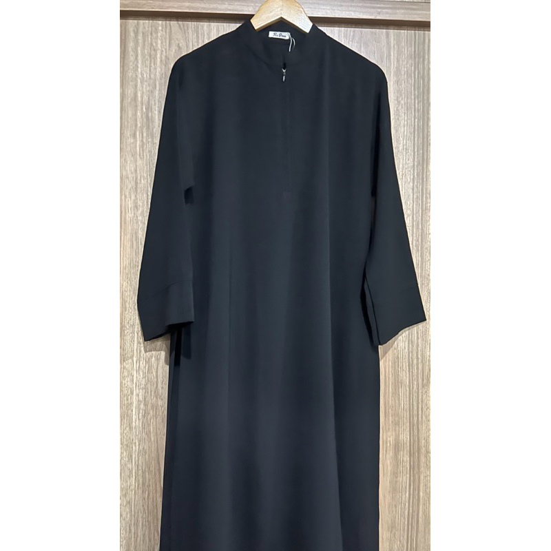 Setelan Lebaran Hitam Fixpose Preloved