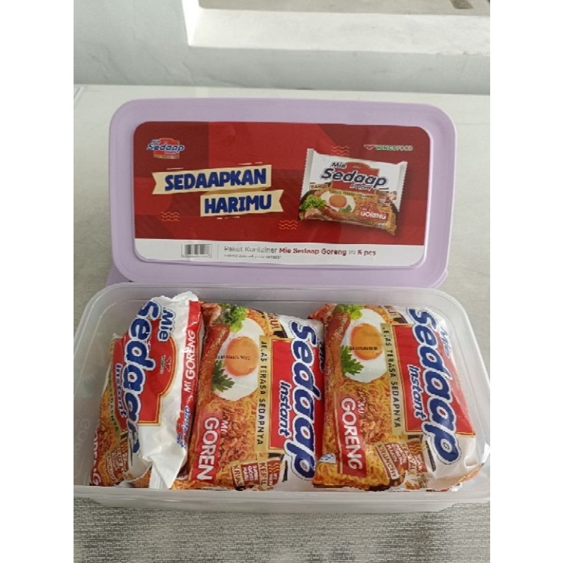 

MIE SEDAP GORENG BOX ( 5 BUNGKUS )