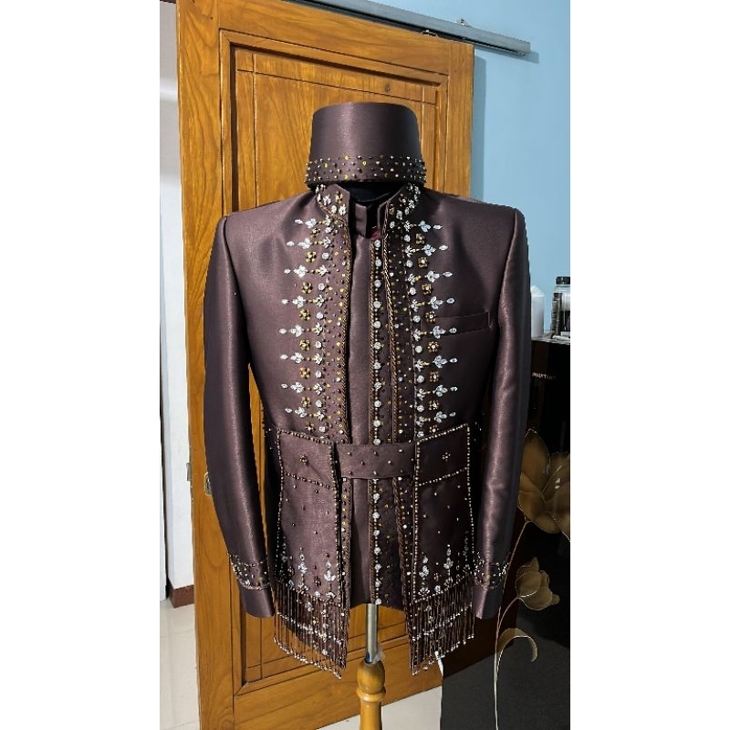 BAJU BESKAP PENGANTIN MODERN AB WOOL BAJU PENGANTIN MODERN BAJU PRIA