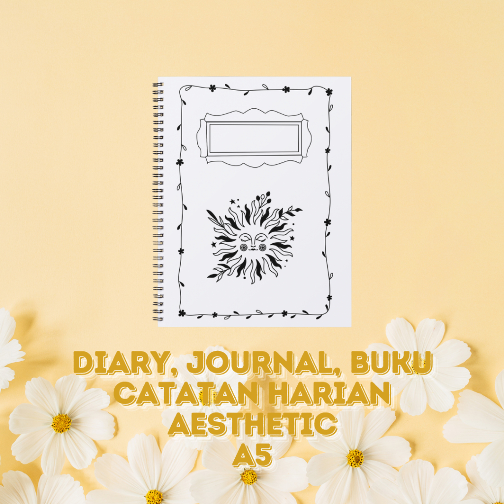 

Buku Catatan Harian, Diary Journal Aesthetic, Notebook Spiral Aesthetic A5 Cocok UntukMahasiswa