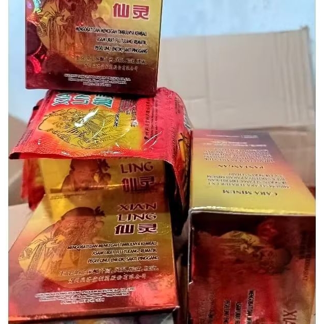 

Minuman Herbal Jamu (*xianling-serbuk)