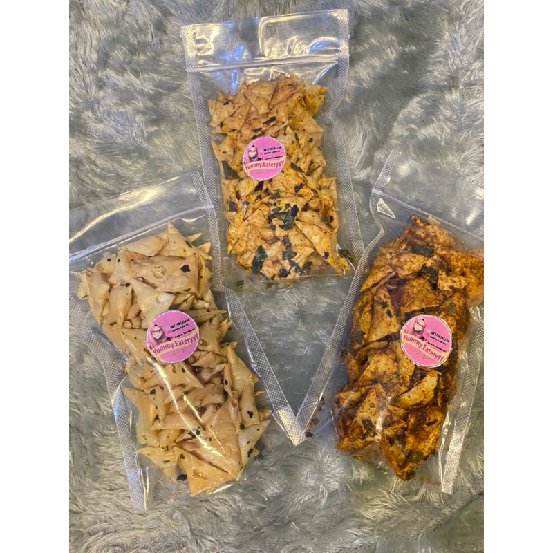 

Keripik Pangsit 100g / Pangsit Daun Jeruk