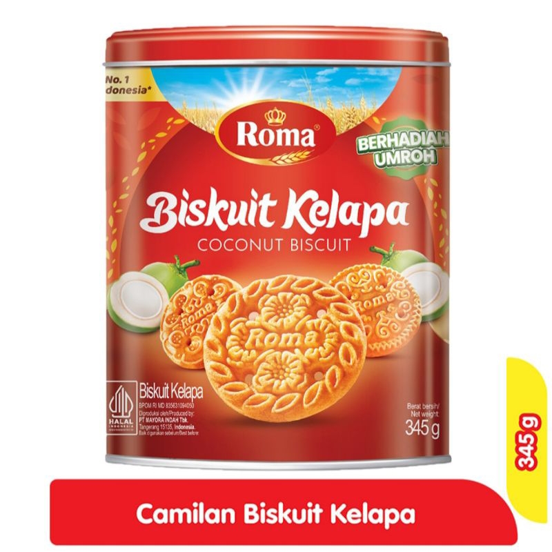 

Roma Biskuit Kelapa Kaleng 345 g