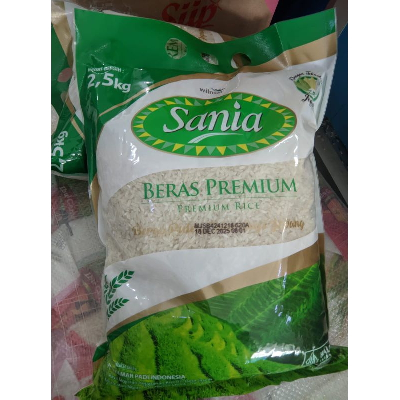 

Beras Sania Beras Premium 2,5 kg