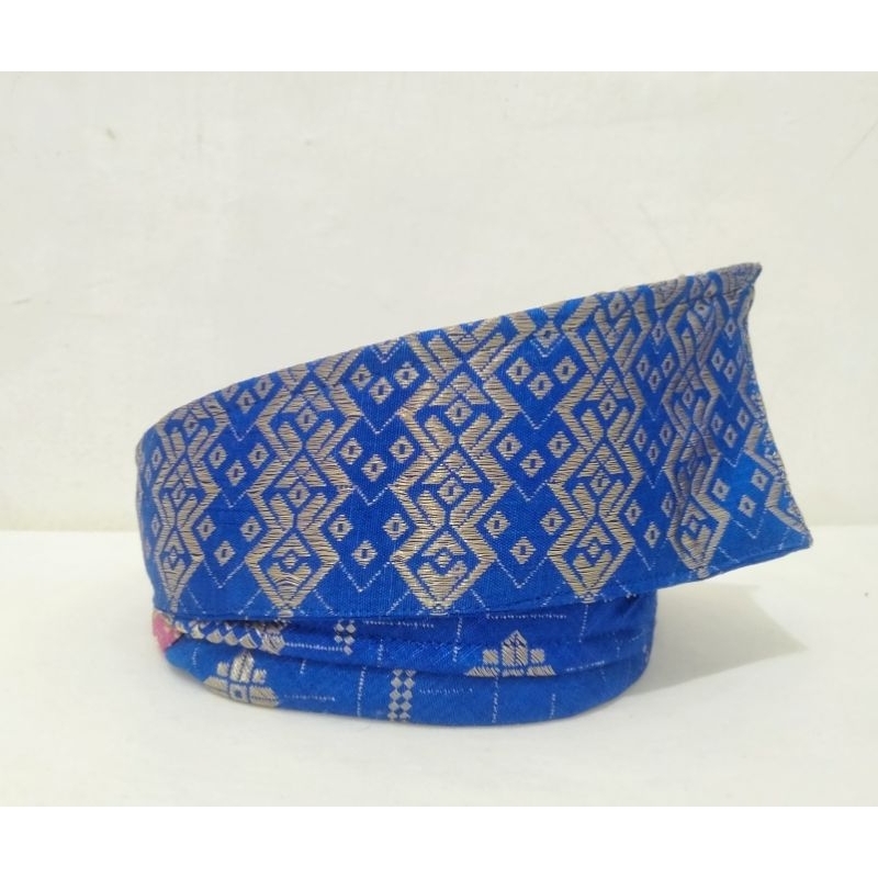 Tanjak Melayu full songket dewasa dan anak tanjak kreasi