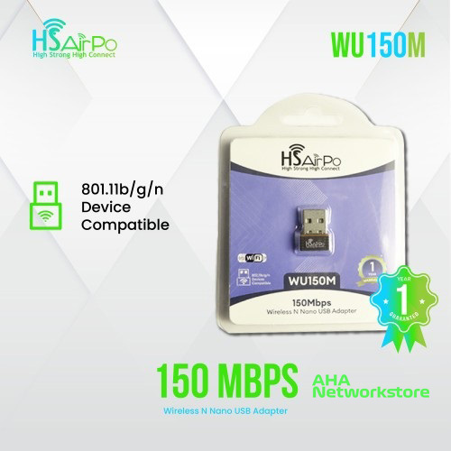 USB WiFi HsairPo WU150M USB Dongle Wireless 150mbps HSairPo WU150M Nano USB Wireless