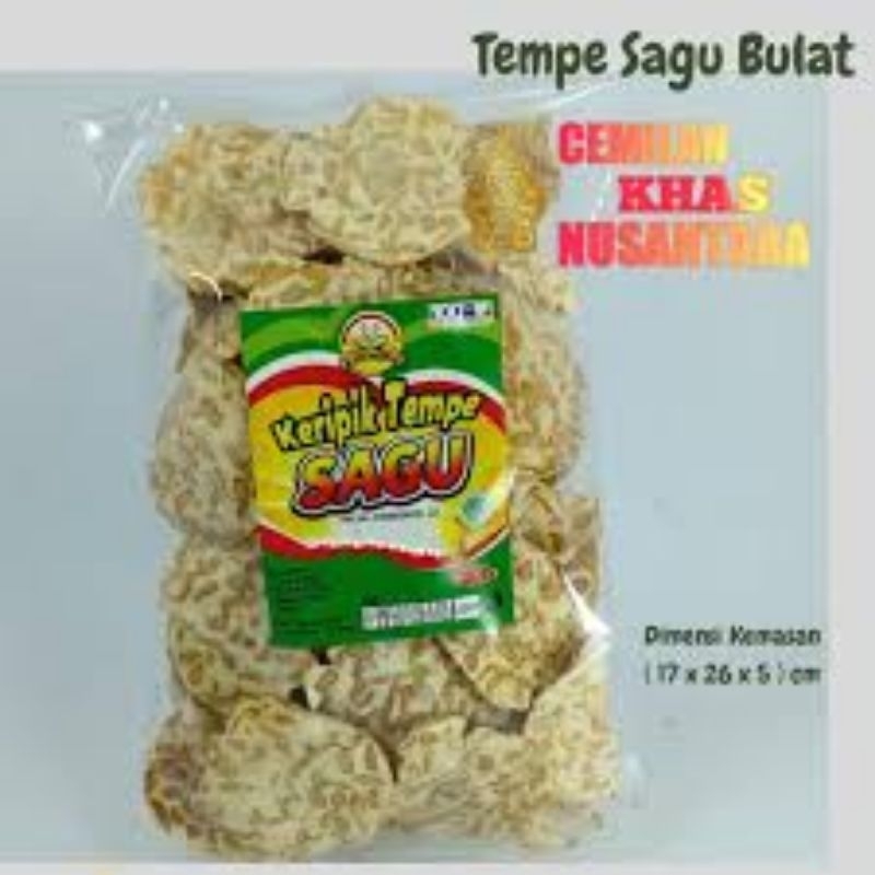 

keripik Tempe sagu 8 pcs