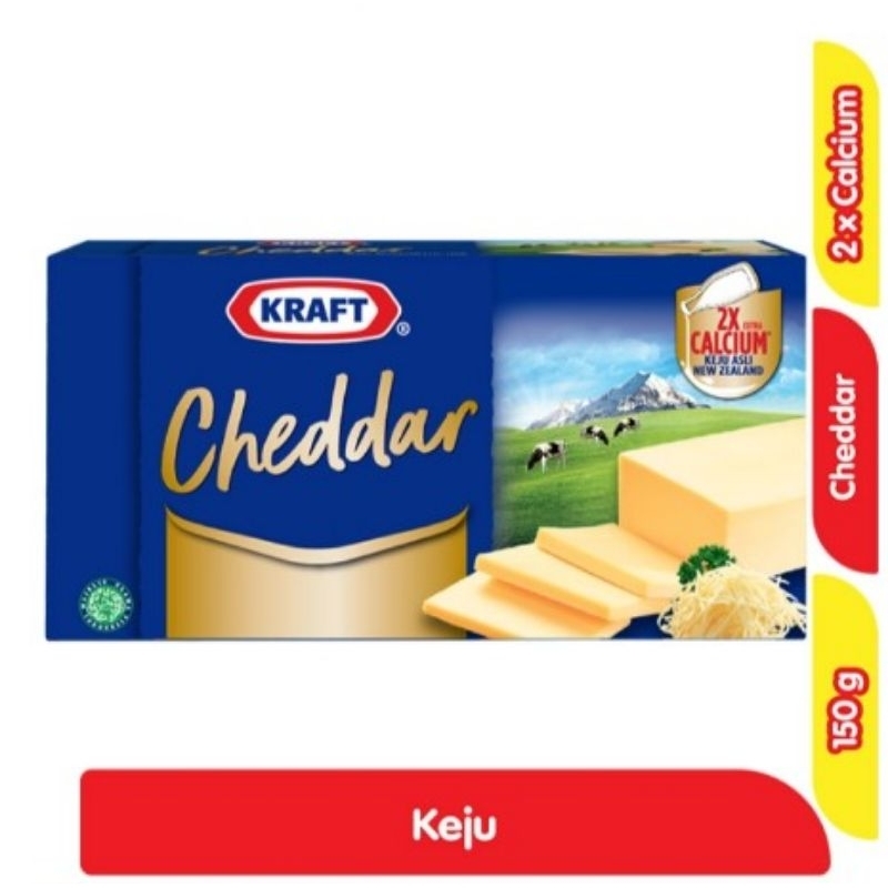 

kraft keju Cheddar box 150 g