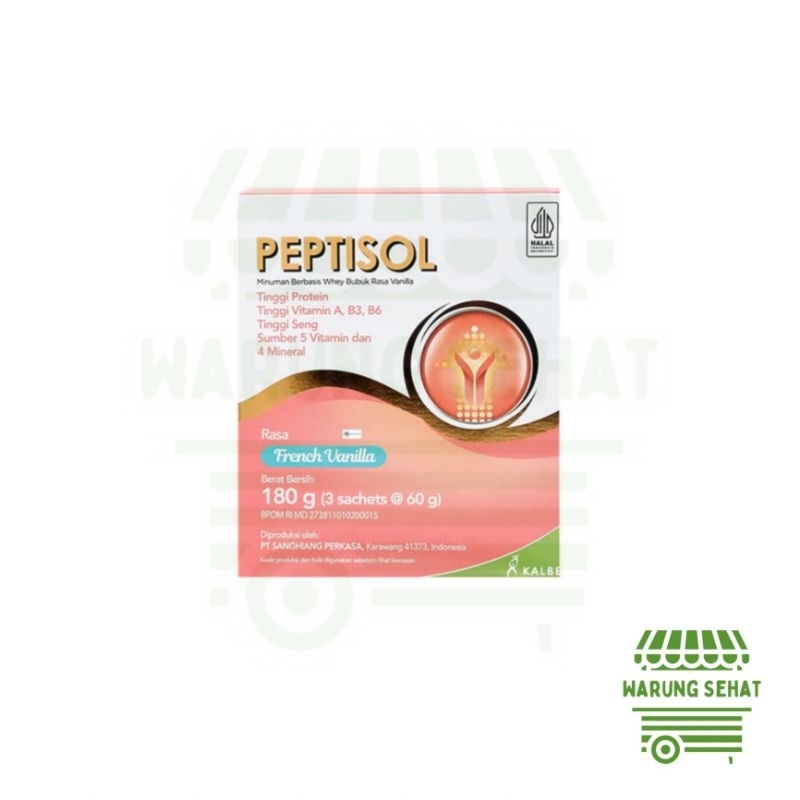 

PEPTISOL French Vanilla (1 Dus @180g)