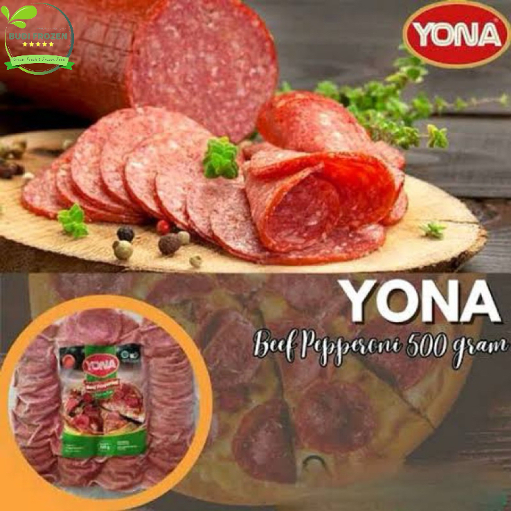 

BEEF PEPPERONI 500 GR - YONA