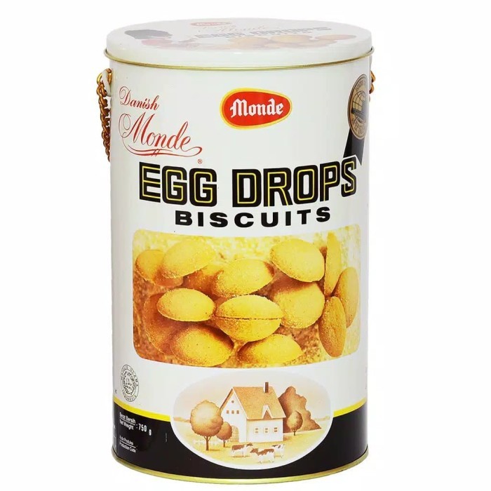 

M0NDE EGG DROPS BISCUITS KLG 750 GRAM SPECIAL LEBARAN