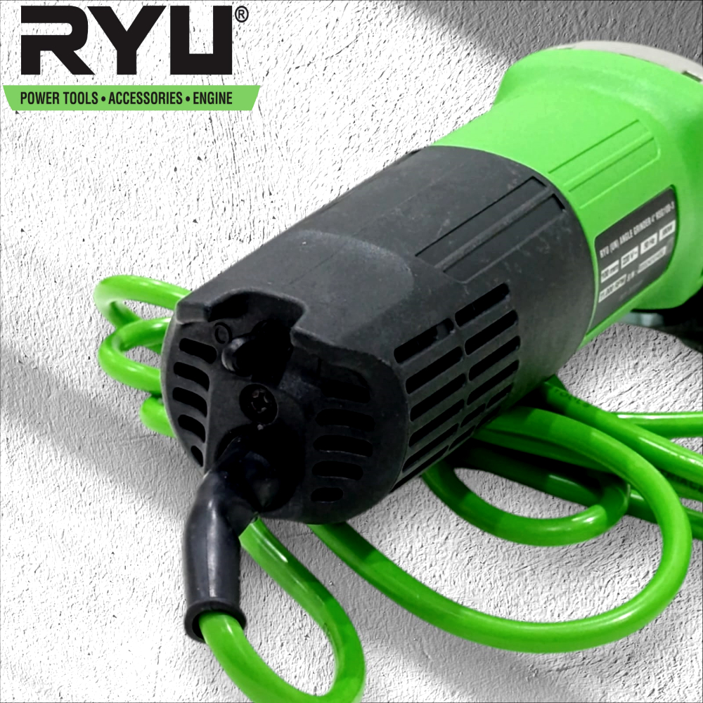 Shp1 RYU Mesin Gerinda Tangan 4 inch Mesin Grinda RSG 100-3 Gurinda Tangan Listrik 580 Watt Gerenda