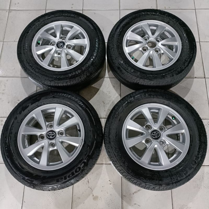 Velg Mobil Second OEM AVANZA Ring 14 pcd 4x114.3 + Ban 185 70 R14