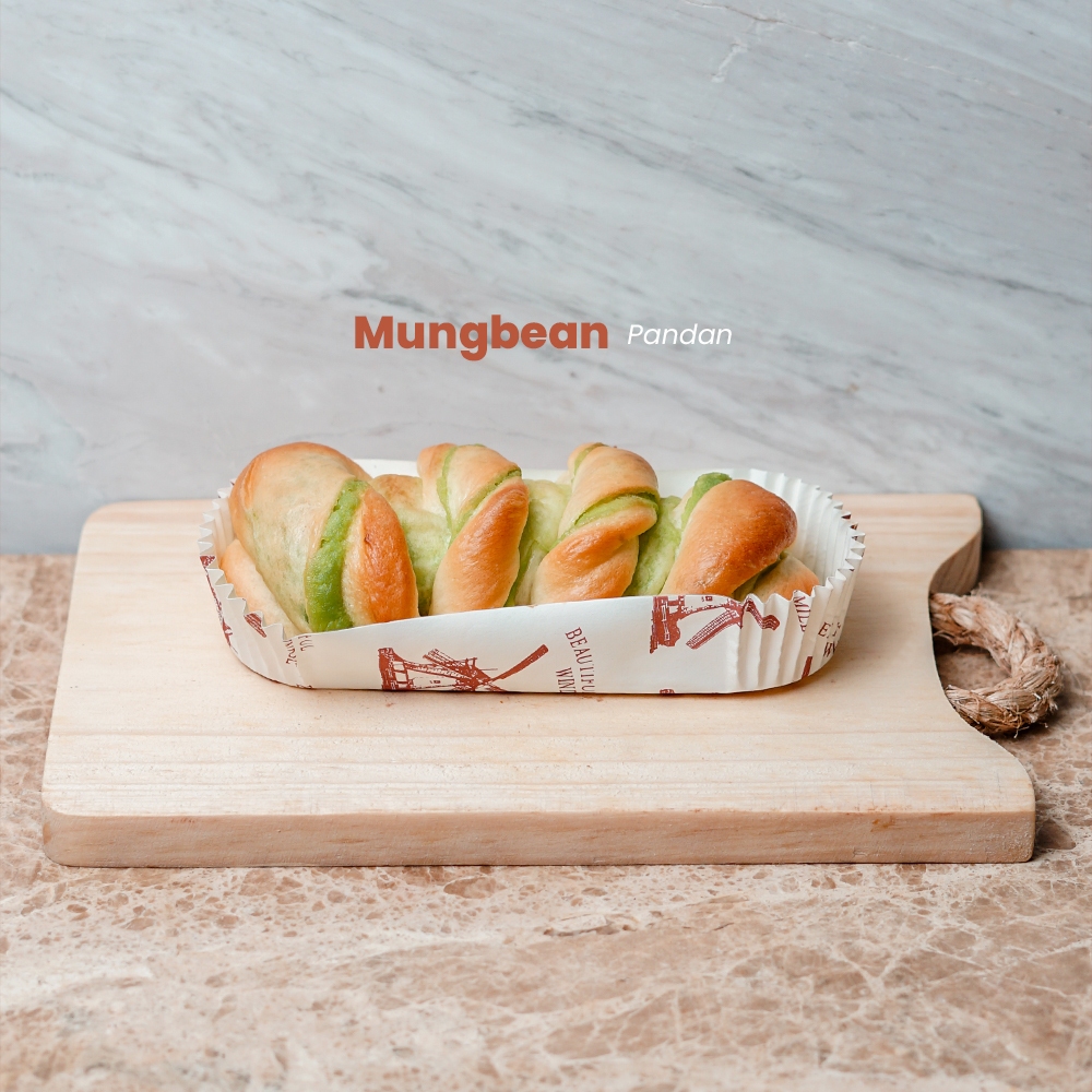 

Mun Roti Mungbean Pandan Bread