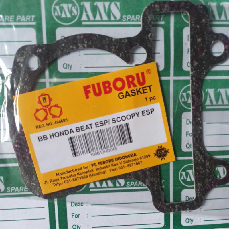 Fubaru Gasket BB Honda Beat ESP/SCOOPY ESP