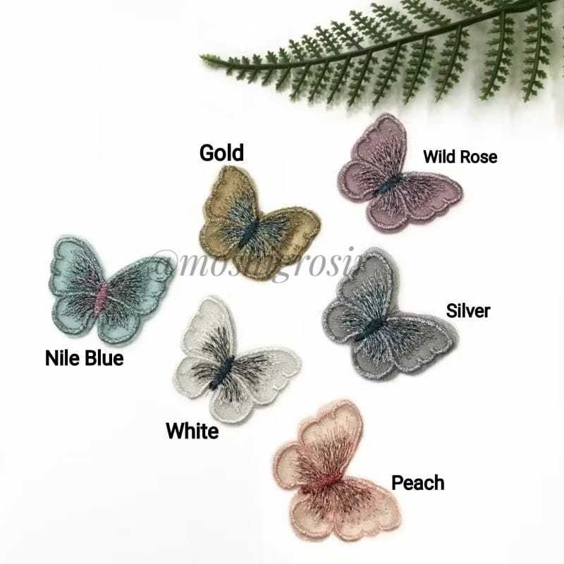 APLIKASI KUPU BORDIR TRANSPARAN | KUPU ORGANZA | KUPU RENDA