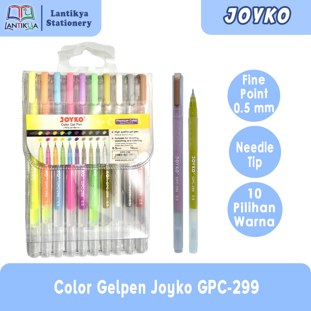 

Color Gelpen Joyko GPC-299 Premium Color 0.5 mm