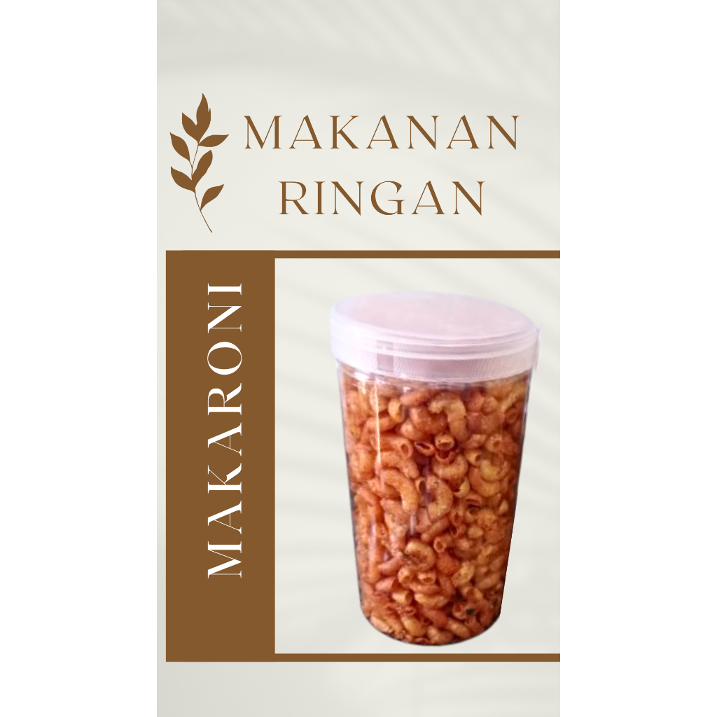 

Makaroni Kriuk Renyah Gurih Free Toples Makroni Enak Khas Rasa Original - Pedas bisa cod