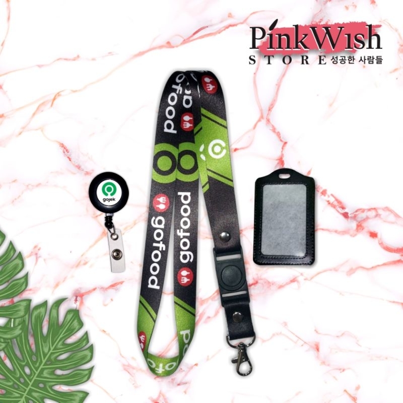 

Tali lanyard GOFOOD / Tali idcard GOFOOD [Ready stock] Termurah