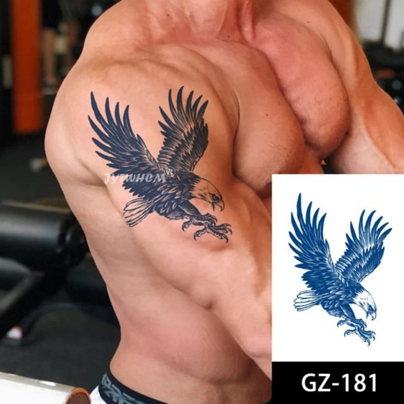 COD | TATO TEMPORARY SEMI PERMANEN GZ 181 ELANG