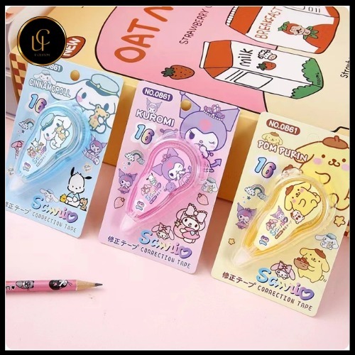 

U CUSTOM - Tipe X Roll Tipe X Karakter Lucu tip-ex Kertas Fancy Karakter Correction Tape