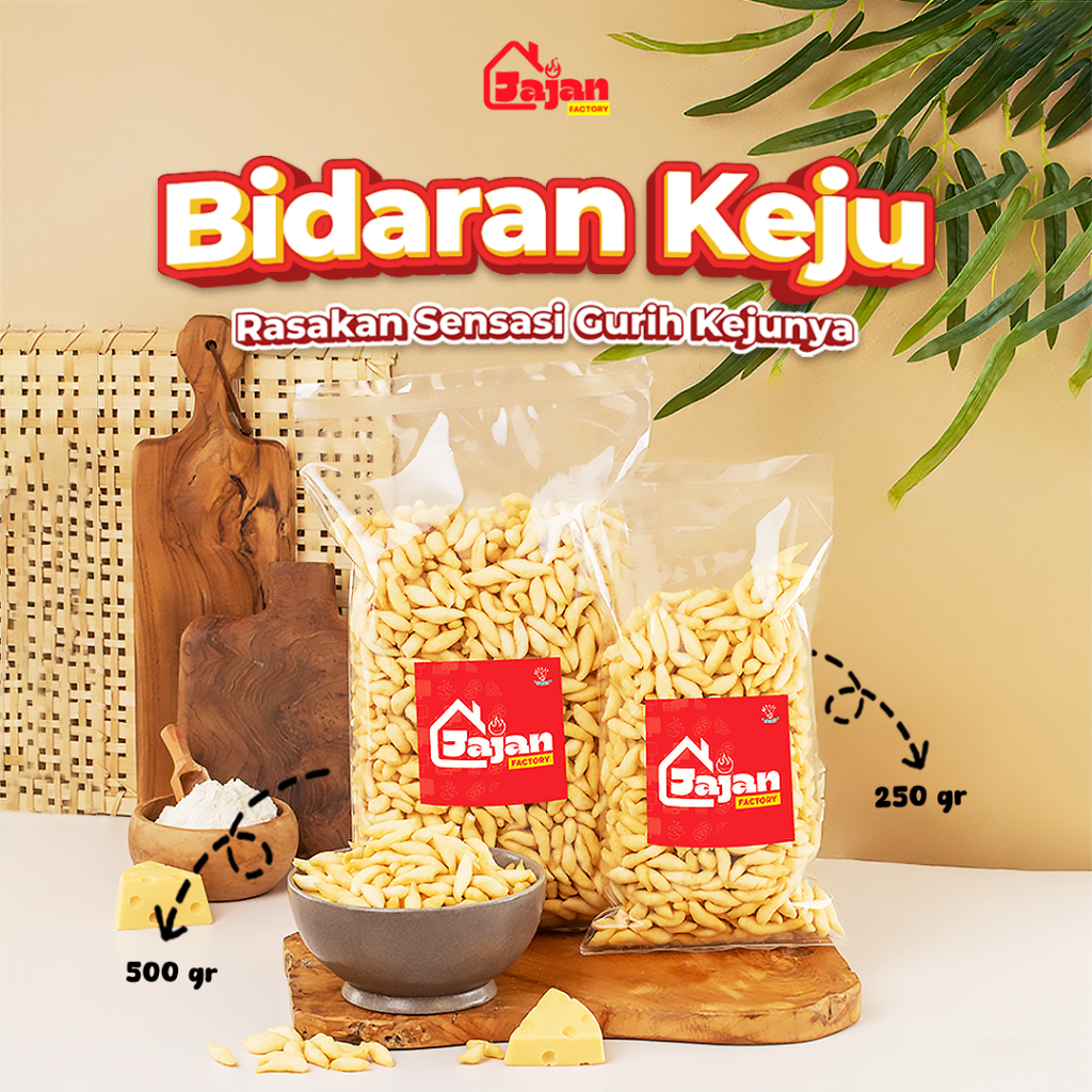 

Bidaran Keju Premium 250 gram / 500 gram Cemilan Snack Gurih Camilan Kiloan Jajan Kecil Murah Renyah