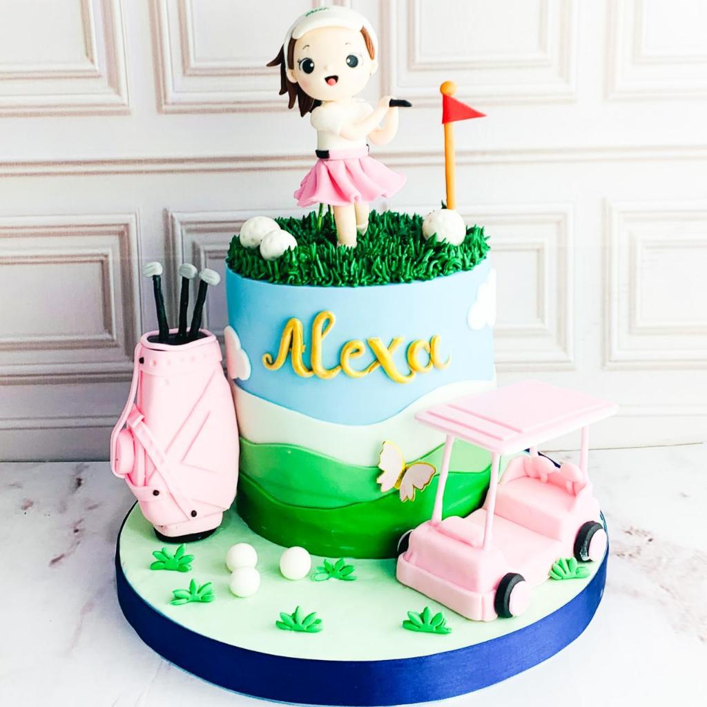 

Kue Ulang tahun/Birthday Cake/Kue Ultah tema Golf/Kue Birthday