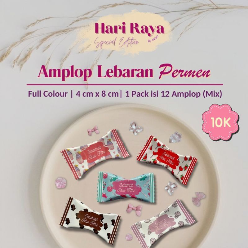 

Amplop Lebaran Permen Full Colour [Isi 12 Mix] | Amplop Lebaran Unik | Amplop Lebaran Lucu | Amplop Lebaran 2025