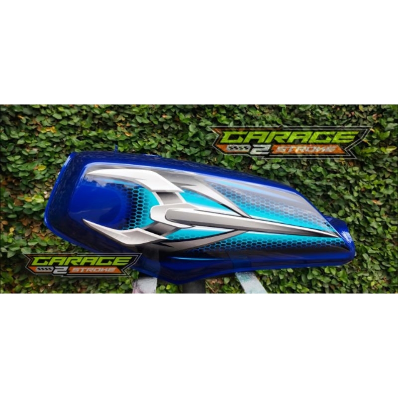 Tangki Tengki Bensin Yamaha RX King Rxk Biru Tahun 2007