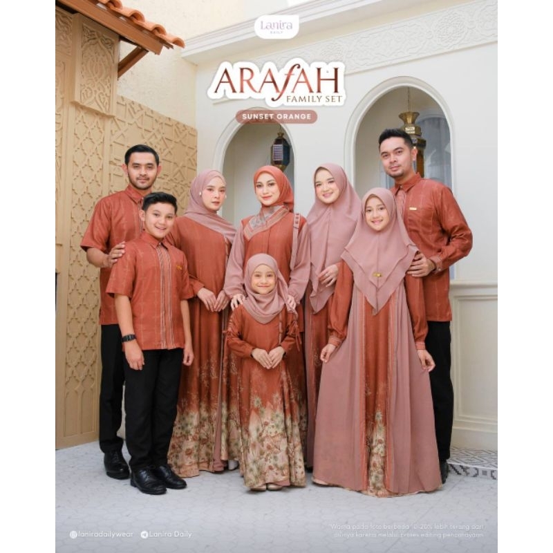 (READY) Lanira Sarimbit Arafah Family Set Couple Keluarga Sarimbit 2025