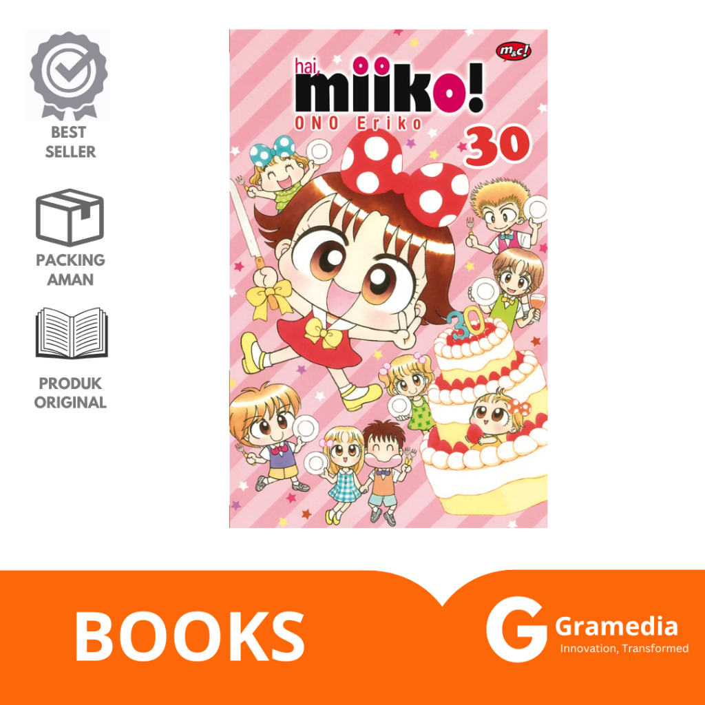 Gramedia Lampung -HAI, MIIKO 30 - BOOKPAPER
