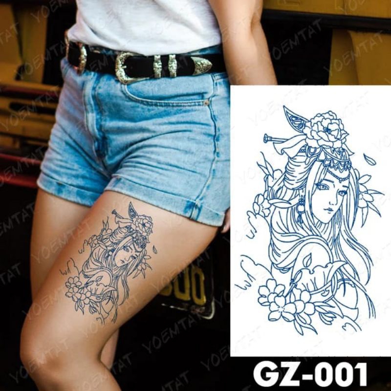 COD | TATTO TEMPORARY SEMI PERMANEN GZ 001