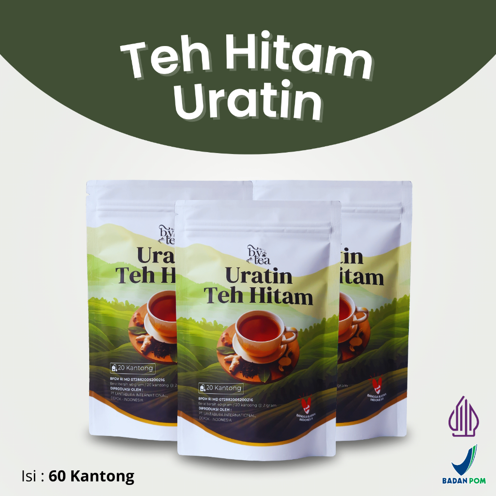 

Paket 3 Pouch Byetea Uratin Teh Hitam Herbal Mengurangi Asam Urat & Menjaga Kesehatan Sendi