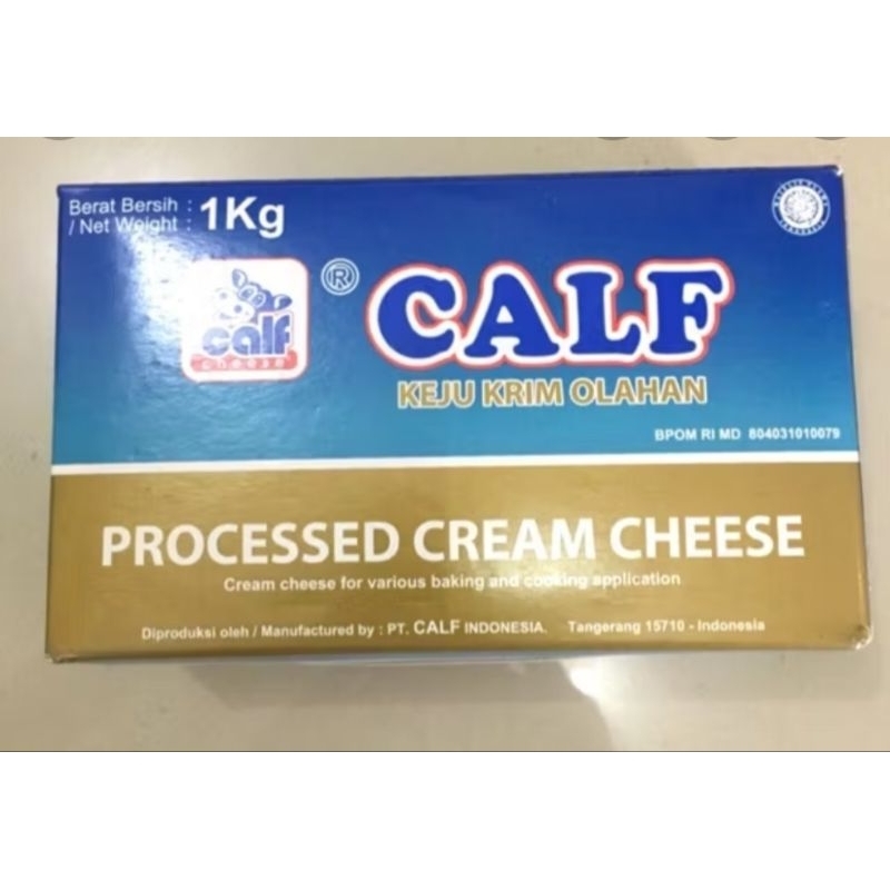 

Calf Cream Cheese kemasan repack 250gr