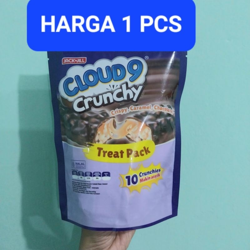 

WAFER CRUNCHY RICE CRISPY CLOUD 9 CRUNCHY WAFER CLOUD 9 CRUNCHY TREAT PACK ISI 10PCS