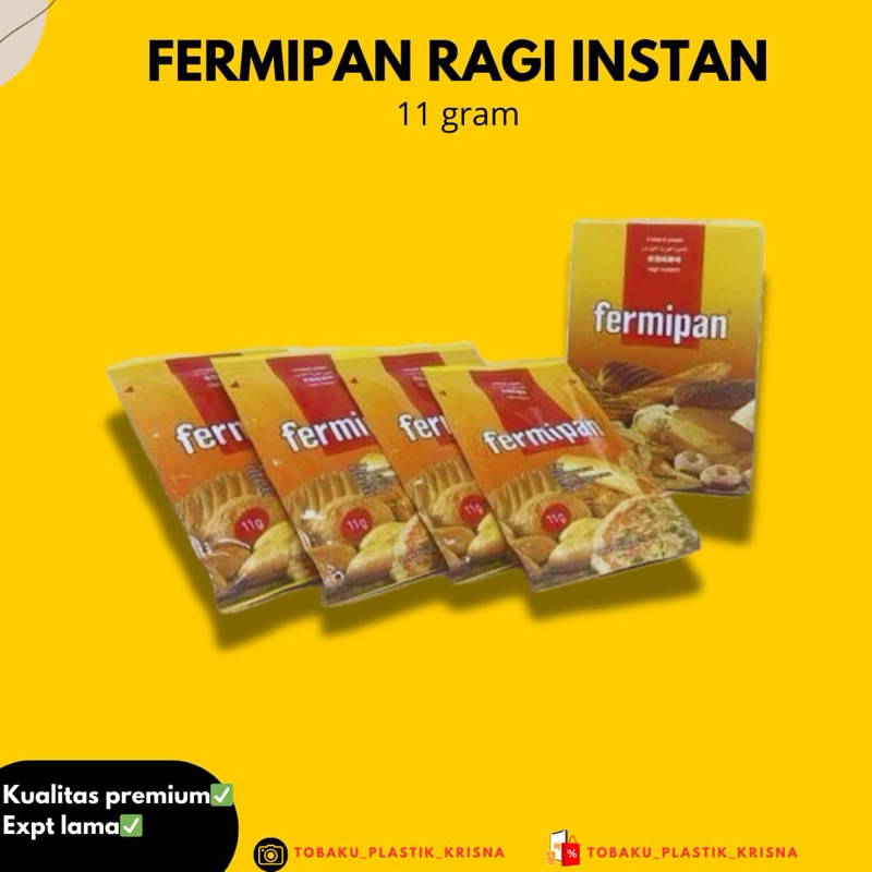 

FERMIPAN RAGI INSTAN 11gram