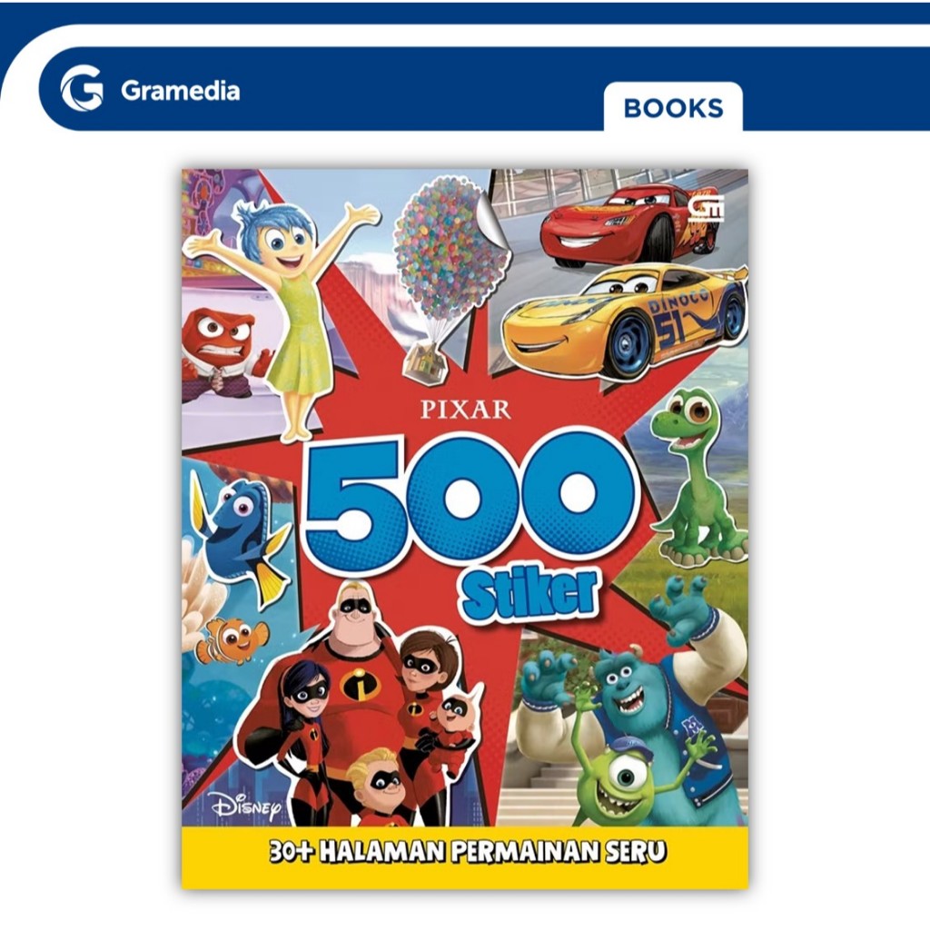 

Gramedia GTC- Disney Pixar - 500 Stiker