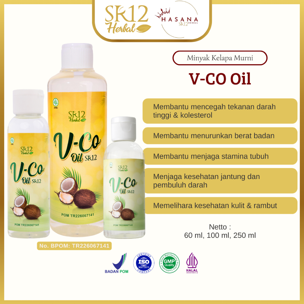 SR12 VCO OIL 100%