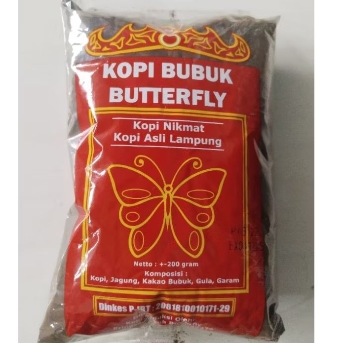 

kopi butterfly 200 gram