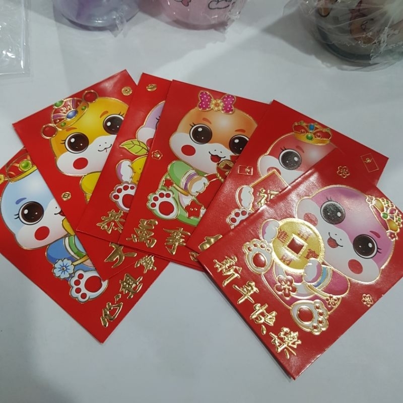 

Smart Panda Angpao Amplop Imlek Kecil Shio Ular 3422 Ukuran 8cm x 11,5cm Isi 6pcs Motif Lucu Harga Spesial Beli Banyak