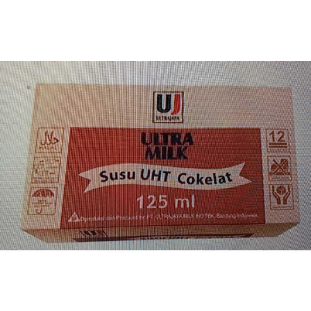 

susu ultra coklat dos 12 ml
