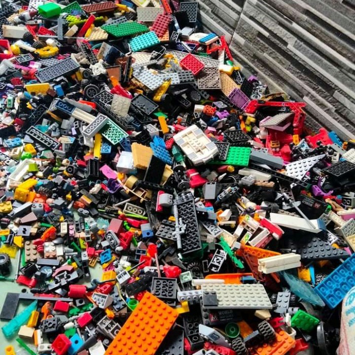 Lego curah bersih sujos/Lego brick kiloan/Lego bekas/Lego2/lego