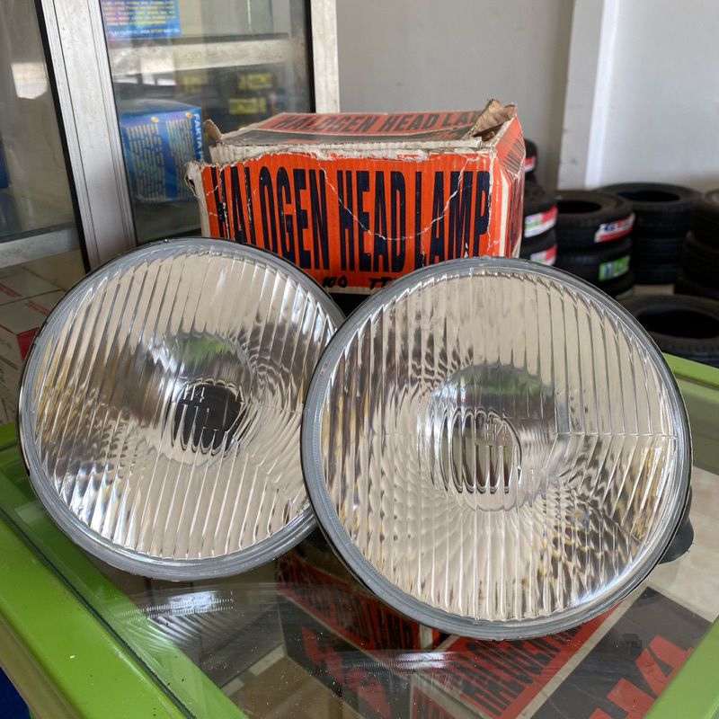 READY Reflektor 5"/ Lampu Depan/ Head Lamp H4 Colt T120/ FE/ 100PS/ Hiace/ Motor CB HEADLAMP H-542 U